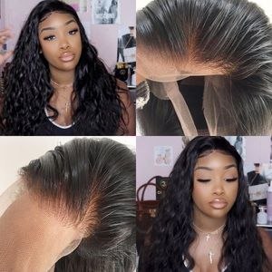 18” lace front human hair unit. Swiss Lace